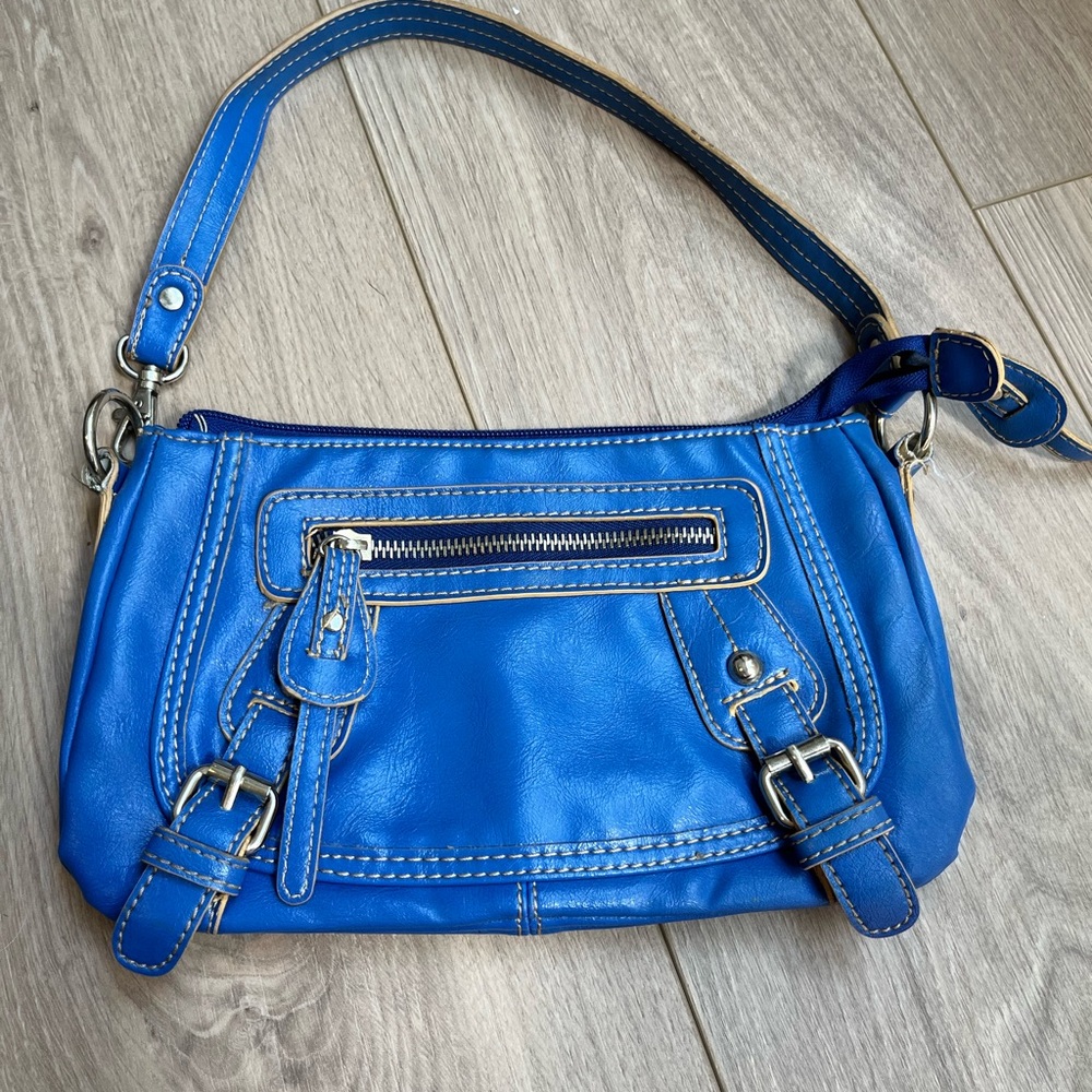 Blue Barneys New York small purse